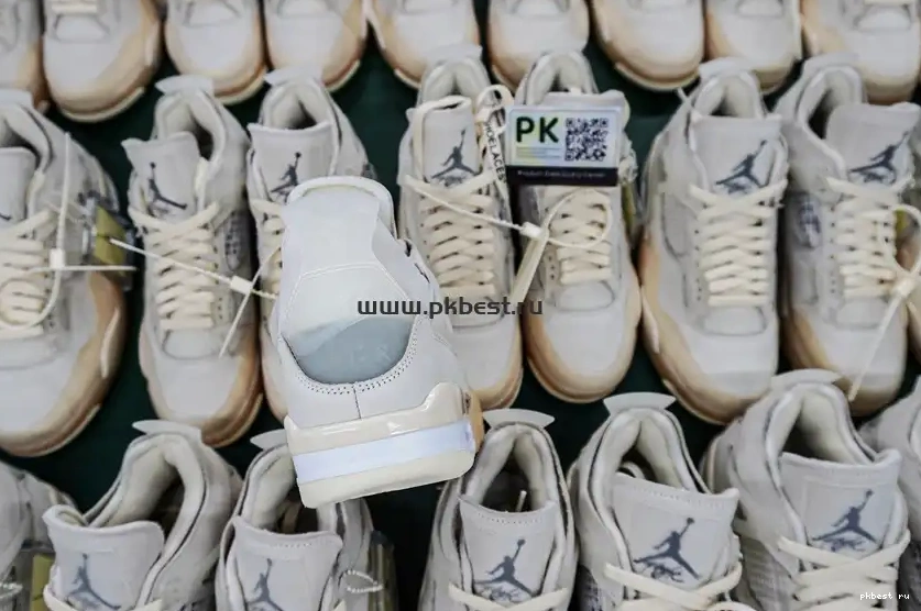JORDAN SAIL OFF-WHITE TO READY SHIP RETRO MATERIALS RETAIL 4 0602